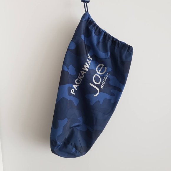 Blue Waterproof Rain Coat (Medium) - Picture 3 of 3